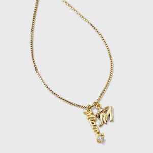 Luv Aj - Bijoux Sport by Luv Aj MLB Gold Cubic Zirconia Cha Gold